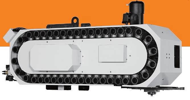 臥式加工中心使用什么類型的刀庫(kù)(圖3) 臥式加工中心使用什么類型的刀庫(kù)(圖3)