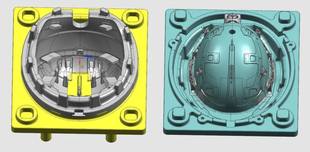 三線立式加工中心850plus機(jī)加工“頭盔模具”成新網(wǎng)紅，即將帶來一波新熱潮？(圖2)